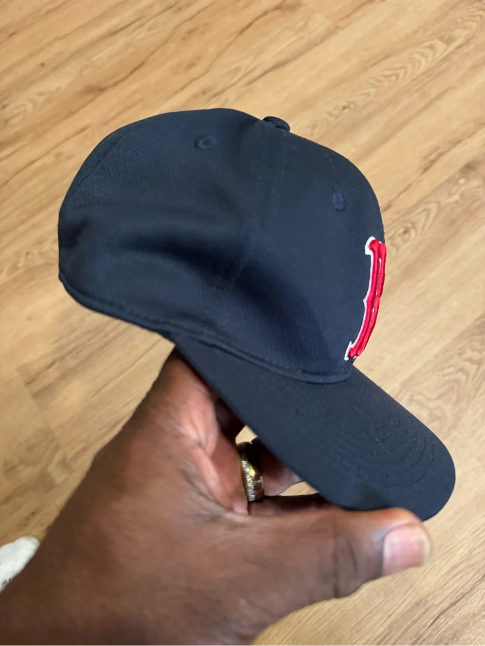 Boston Red Sox MLB ' Navy Baseball Cap with Red 'B' Logo Team MLB